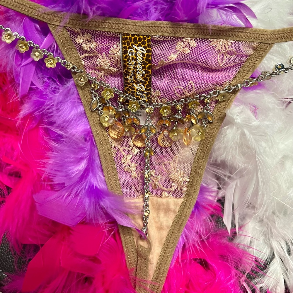 Jeweled G string